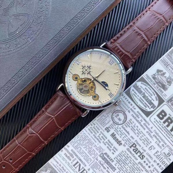 in 2021, wholesale high-end men's leisure business watches, exquisite wear-resistant appearance with automatic mechanical movement, spo, Slivery;brown
in 2021, wholesale high-end men's leisure business watches, exquisite wear-resistant appearance with automatic mechanical movement, spo, Slivery;brown