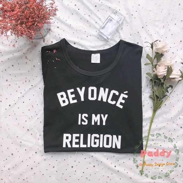 beyonce is my religion t shirt women outfits cotton hipster tumblr tshirt tees short sleeve o neck gery t shirts free, White
beyonce is my religion t shirt women outfits cotton hipster tumblr tshirt tees short sleeve o neck gery t shirts free, White