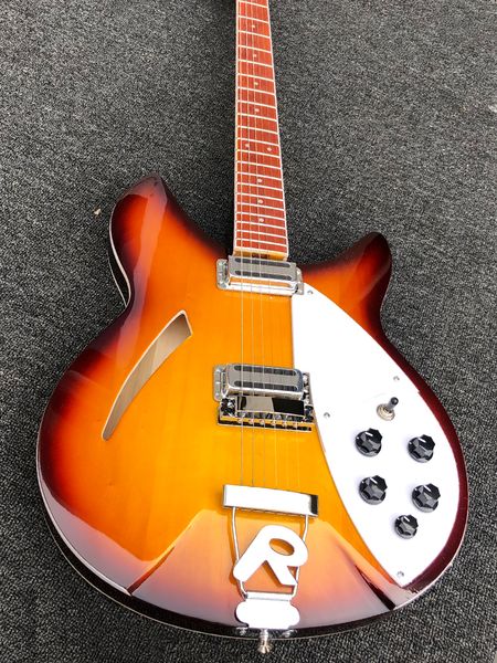2023 new arrival semi hollow 6-string electric guitar,portable folk electronic instrument,clear sound quality
2023 new arrival semi hollow 6-string electric guitar,portable folk electronic instrument,clear sound quality