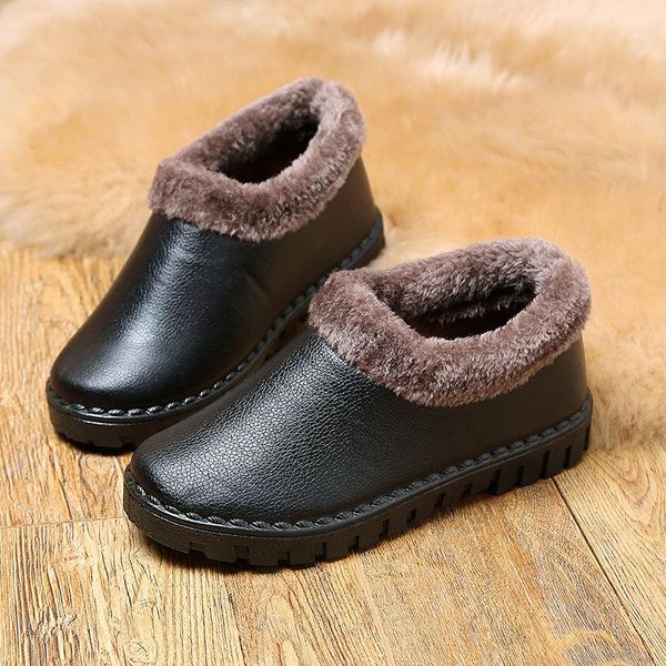 snow boots women shoes warm plush fur ankle women's shoes winter female slip on women's boots waterproof footwear nvxue37, Black
snow boots women shoes warm plush fur ankle women's shoes winter female slip on women's boots waterproof footwear nvxue37, Black