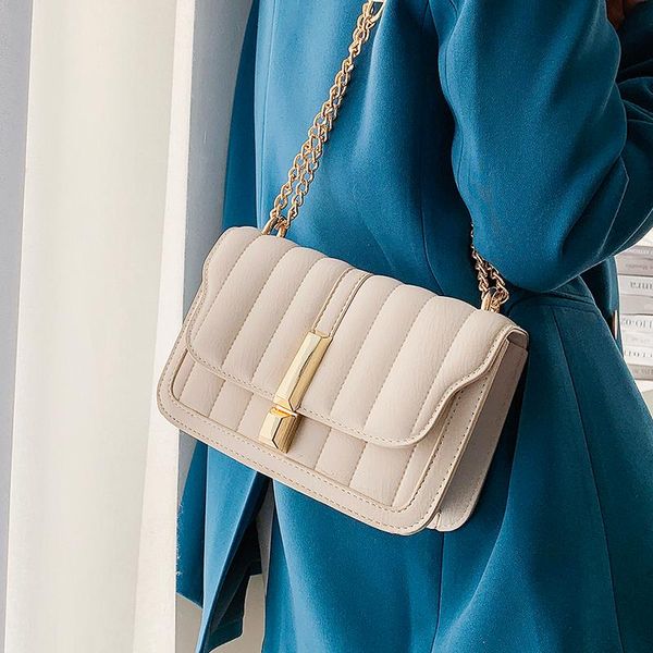 shoulder bags niche design 2021 one square bag underarm dual-use width: 21cm