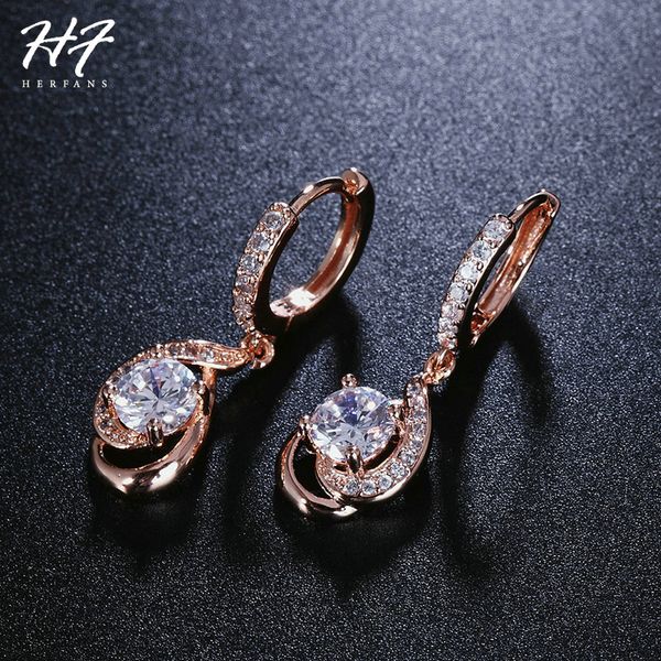 new classic spiral rose gold color cz cubic zirconia dangle drop earrings fashion engagement jewelry for women gift e685, Silver
new classic spiral rose gold color cz cubic zirconia dangle drop earrings fashion engagement jewelry for women gift e685, Silver