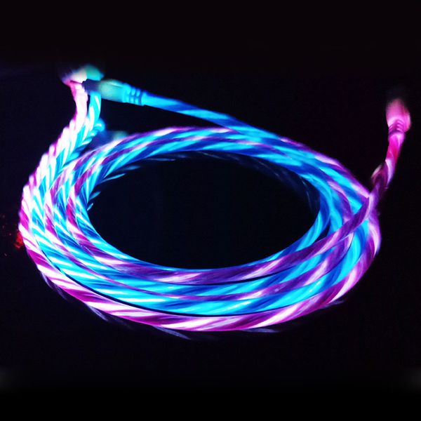 visible 1m mircro usb/type-c smart data lighting cable led flowing wire luminous flat charging line
visible 1m mircro usb/type-c smart data lighting cable led flowing wire luminous flat charging line