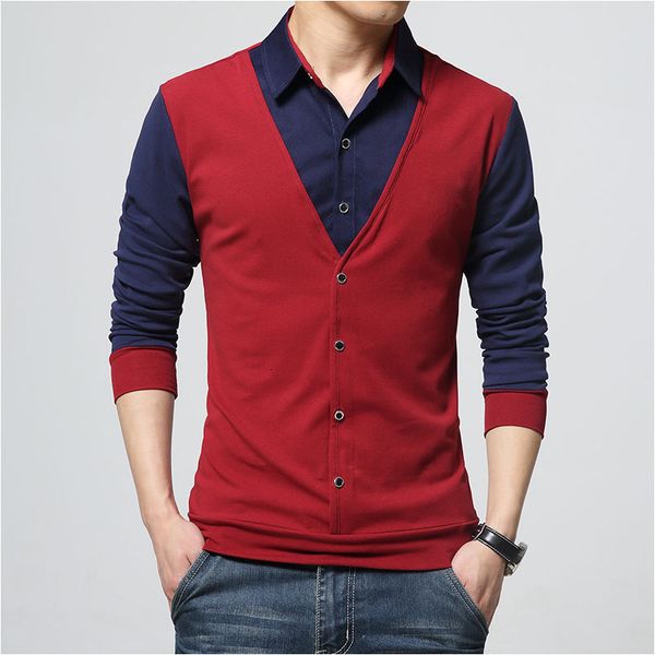 2021 two-piece false new mark men's shirt long sleeves black white red spring oversize 4xl 5xl 6i6q, White;black
2021 two-piece false new mark men's shirt long sleeves black white red spring oversize 4xl 5xl 6i6q, White;black