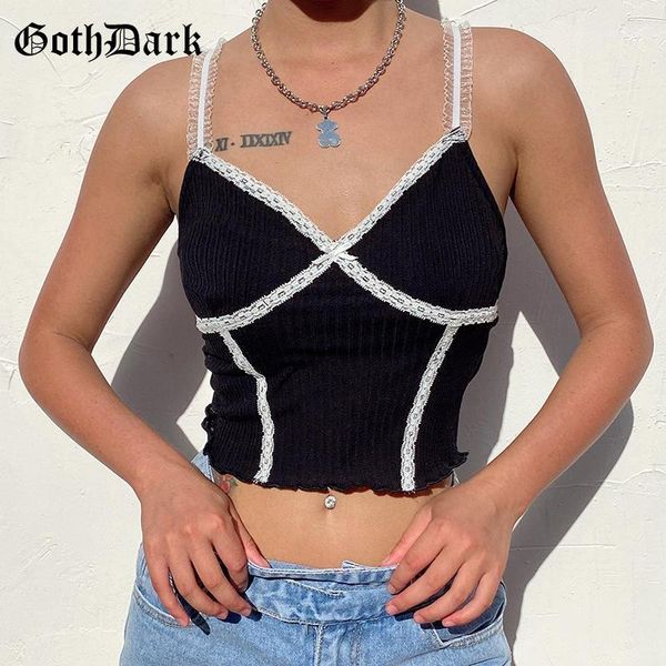 goth dark sweet e-girl black camis bodycon lace patchwork ruffles floral strap crop deep v-neck backless women wear1, White
goth dark sweet e-girl black camis bodycon lace patchwork ruffles floral strap crop deep v-neck backless women wear1, White