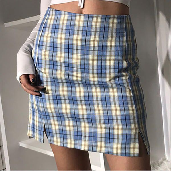 2020 summer new women back zipper opening plaid print 6 color skirt with two small front plaid mini skirts kawaii v003, Black
2020 summer new women back zipper opening plaid print 6 color skirt with two small front plaid mini skirts kawaii v003, Black