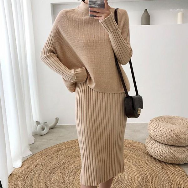 women's tracksuits arrival winter pullover knitted sweater + korean casual elasticity dress vestido women's 2 pieces s, Gray
women's tracksuits arrival winter pullover knitted sweater + korean casual elasticity dress vestido women's 2 pieces s, Gray