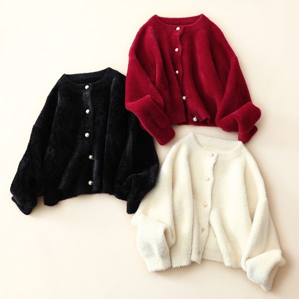 h.sa women fall cardigans fake fur short sweater and ponhoes long sleeve short crop cardigans mohair white knitting jacket 201202, White;black
h.sa women fall cardigans fake fur short sweater and ponhoes long sleeve short crop cardigans mohair white knitting jacket 201202, White;black