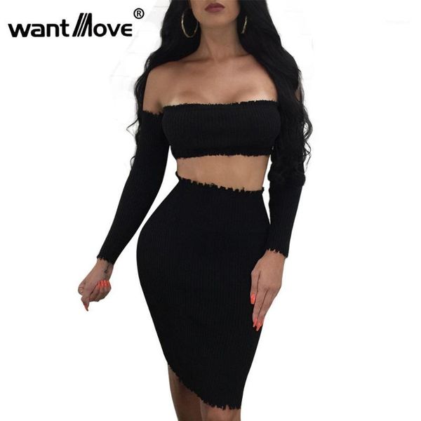wantmove 2017 autumn women wave off the shoulder long sleeve 2 piece bodycon midi dress club party vestidos de festa wm1101, White;black
wantmove 2017 autumn women wave off the shoulder long sleeve 2 piece bodycon midi dress club party vestidos de festa wm1101, White;black