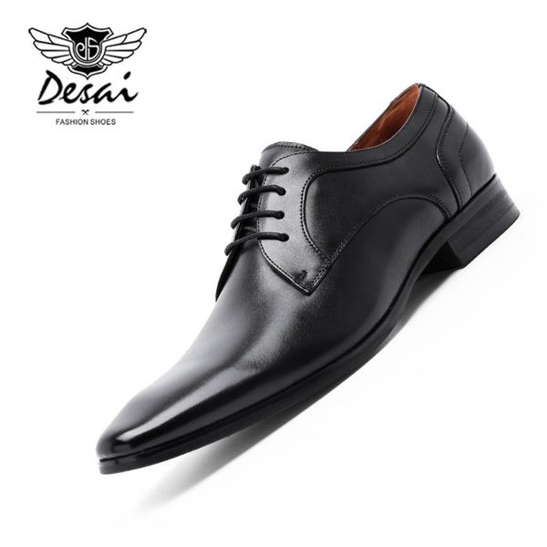 desai brand new men's cowhide waxing formal shoes lace-up business shoes dress italian handmade casual wedding men, Black
desai brand new men's cowhide waxing formal shoes lace-up business shoes dress italian handmade casual wedding men, Black