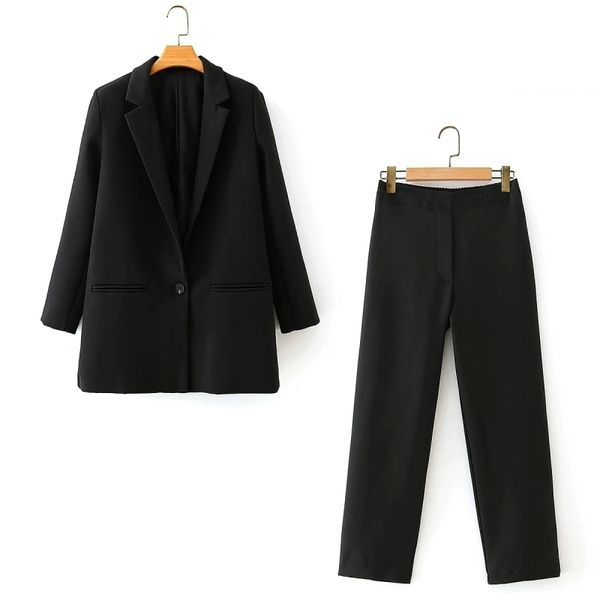 2021 new elegant black jackets suit fashion casual ladies two sets of vintage thin women long blazers girls fancy suits 352g, White;black
2021 new elegant black jackets suit fashion casual ladies two sets of vintage thin women long blazers girls fancy suits 352g, White;black