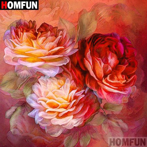 homfun full square/round drill 5d diy diamond painting "peony flower" 3d diamond embroidery cross stitch home decor a18587
homfun full square/round drill 5d diy diamond painting "peony flower" 3d diamond embroidery cross stitch home decor a18587