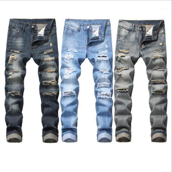 vintage style fashion men jeans black gray elastic classical jeans stretch denim long pants streetwear hip hop denim pants1, Blue
vintage style fashion men jeans black gray elastic classical jeans stretch denim long pants streetwear hip hop denim pants1, Blue