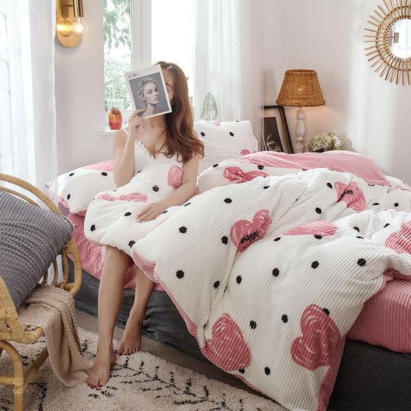 bedding sets thick flannel four-piece coral fleece warm quilt cover law levin velvet bed sheet magic beddings1
bedding sets thick flannel four-piece coral fleece warm quilt cover law levin velvet bed sheet magic beddings1