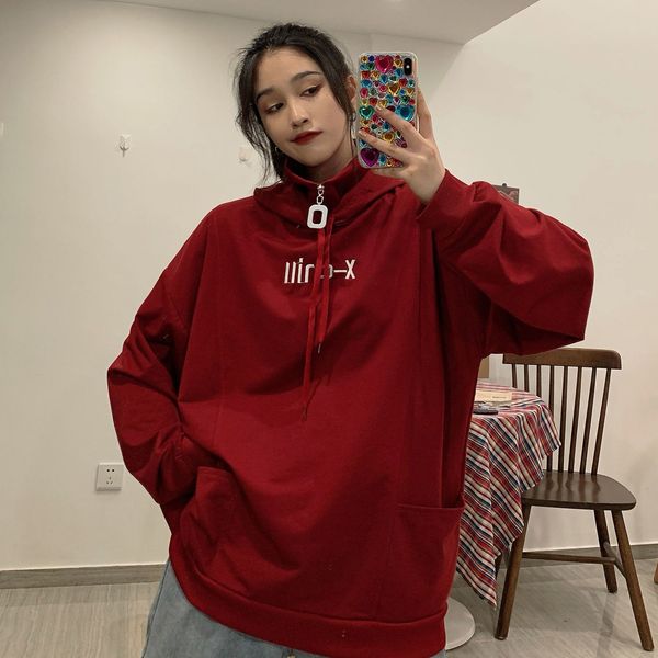 2021 new cotton streetwear women's clothing plus size womens autumn the plain soft fashion women in hoodies hel5, Black
2021 new cotton streetwear women's clothing plus size womens autumn the plain soft fashion women in hoodies hel5, Black