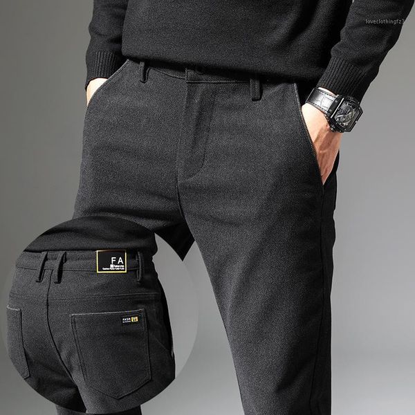 men's pants casual men 2021 autumn brand clothing high-quality cotton stretch youth fashion slim trousers large size 28-381, Black
men's pants casual men 2021 autumn brand clothing high-quality cotton stretch youth fashion slim trousers large size 28-381, Black