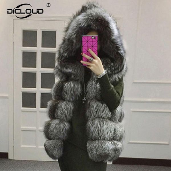 2020 faux fur vest women hooded cap autumn winter sleeveless jacket coats thicken warm fake fur coat casual colete waistcoat, Black
2020 faux fur vest women hooded cap autumn winter sleeveless jacket coats thicken warm fake fur coat casual colete waistcoat, Black