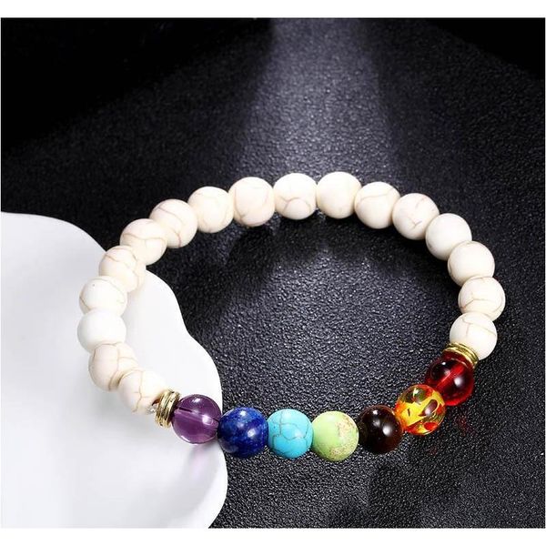 new fashion stone bead jewelry 7 reiki chakra healing balance beaded bracelet for women prayer balance stre sqcoud dh_seller2010, Black
new fashion stone bead jewelry 7 reiki chakra healing balance beaded bracelet for women prayer balance stre sqcoud dh_seller2010, Black