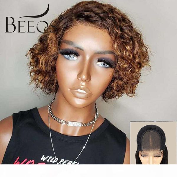 short curly ombre pixie bob cut wigs short lace front closure human hair wigs 250% density peruvian remy pixie for black women, Black;brown
short curly ombre pixie bob cut wigs short lace front closure human hair wigs 250% density peruvian remy pixie for black women, Black;brown