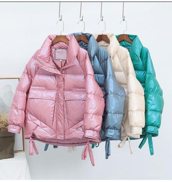 2020 winter women bright color short down parkas thick warm loose white duck down coat stand collar black outwear1
2020 winter women bright color short down parkas thick warm loose white duck down coat stand collar black outwear1