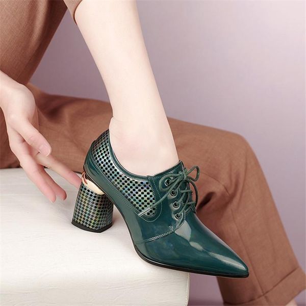 dress shoes pxelena designer women strange high heels pumps natural genuine leather pointy toe lace up office lady 34-41, Black
dress shoes pxelena designer women strange high heels pumps natural genuine leather pointy toe lace up office lady 34-41, Black