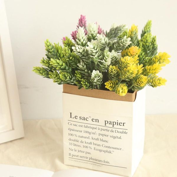 plastic pine cone artificial flowers fake plants pineapple pinecone romantic wedding decoration faux foliage winter home decor1
plastic pine cone artificial flowers fake plants pineapple pinecone romantic wedding decoration faux foliage winter home decor1