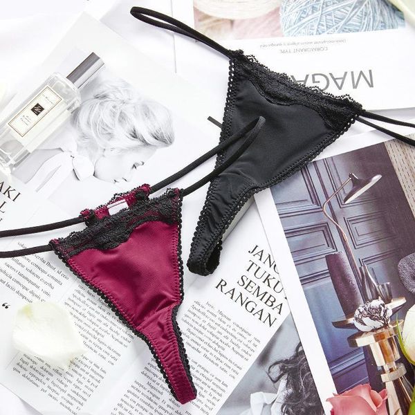 2pcs briefs women thongs and g strings seamless cotton women panties low waist lace intimates t-back female underwear1, Black;pink
2pcs briefs women thongs and g strings seamless cotton women panties low waist lace intimates t-back female underwear1, Black;pink