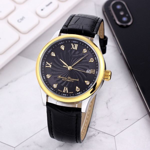 2021 three stitches automatic mechanical watch fashion watches mens sport wristwatch leather belt wristwatches montre de luxe, Slivery;brown
2021 three stitches automatic mechanical watch fashion watches mens sport wristwatch leather belt wristwatches montre de luxe, Slivery;brown