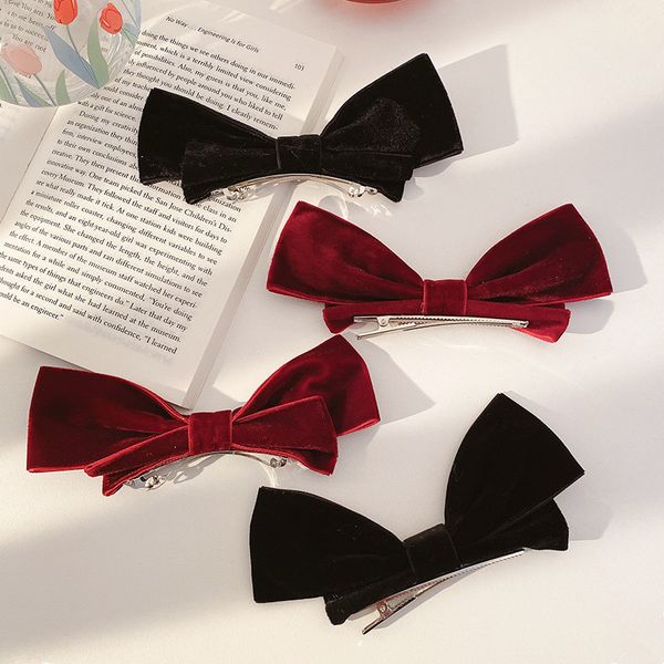 new national velvet barrettes japanese super fairy net red clip headdress female bow hair clip hairpin hair accessories fashion design, Golden;white
new national velvet barrettes japanese super fairy net red clip headdress female bow hair clip hairpin hair accessories fashion design, Golden;white