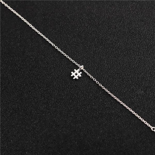 charm bracelets tiny symbol # hashtag bracelet simple mini number character initial alphabet letter music note chain for women, Golden;silver
charm bracelets tiny symbol # hashtag bracelet simple mini number character initial alphabet letter music note chain for women, Golden;silver