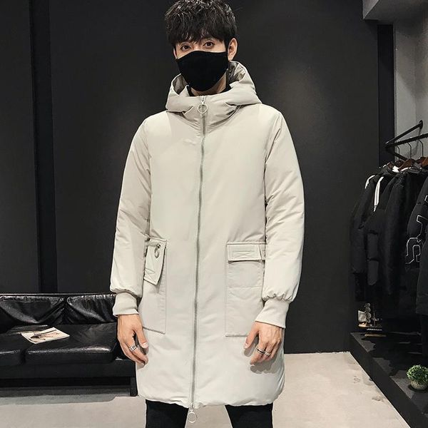 m-3xl) down jacket men's medium long tooling popular logo thick coat korean edition overcoat male outdoor warm casual outwear, Black
m-3xl) down jacket men's medium long tooling popular logo thick coat korean edition overcoat male outdoor warm casual outwear, Black