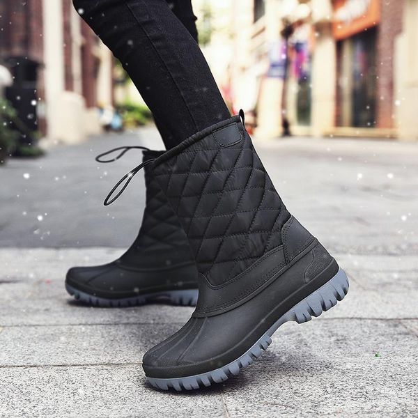 winter boots high man boots shoes duck hunting shoes england men pu leather chaussure hiver homme ankle, Black
winter boots high man boots shoes duck hunting shoes england men pu leather chaussure hiver homme ankle, Black