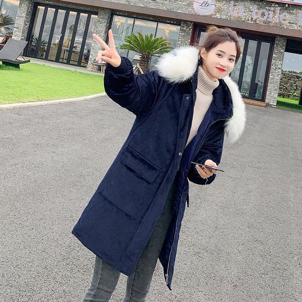 women casual warm parka coat with fur collar winter jacket new comfortable pleuche long hooded parka1, Black
women casual warm parka coat with fur collar winter jacket new comfortable pleuche long hooded parka1, Black