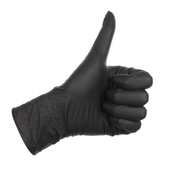 100pc disposable rubber gloves black tattoo beauty hair thickening household 201022
100pc disposable rubber gloves black tattoo beauty hair thickening household 201022