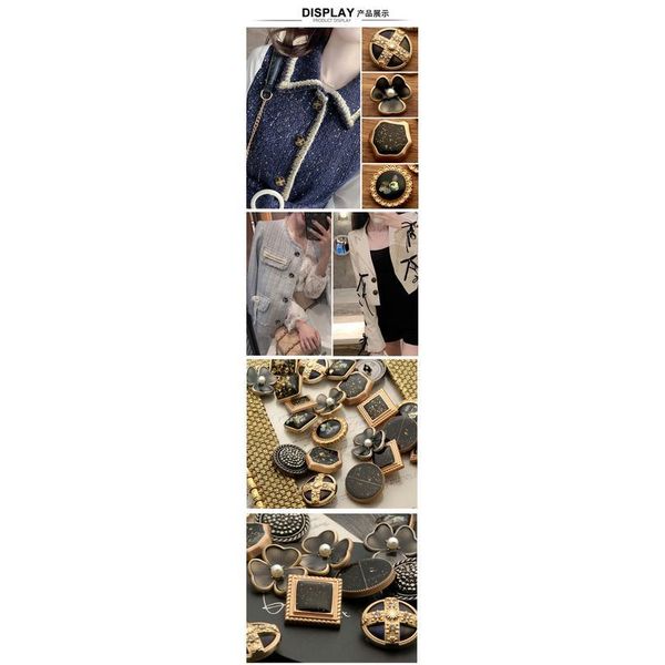 6pcs flower black gold sewing buttons for clothing women coat dress needlework on clothes shell botone for garment de bbyxzi, Blike;white
6pcs flower black gold sewing buttons for clothing women coat dress needlework on clothes shell botone for garment de bbyxzi, Blike;white