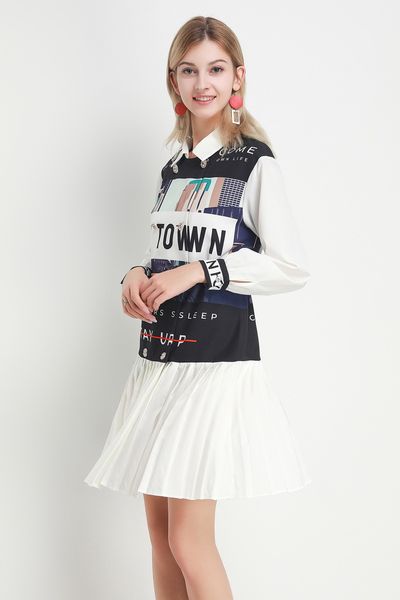 1206 2020 spring runway dress a line knee length long sleeve print empire brand same style lapel neck runway dress sh, Black;pink
1206 2020 spring runway dress a line knee length long sleeve print empire brand same style lapel neck runway dress sh, Black;pink