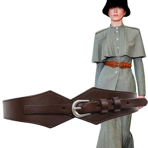 h3469 stylish waist belt ladies narrow elastic genuine leather simple waist seal women solid color grade chic easy waistband, Black;brown
h3469 stylish waist belt ladies narrow elastic genuine leather simple waist seal women solid color grade chic easy waistband, Black;brown