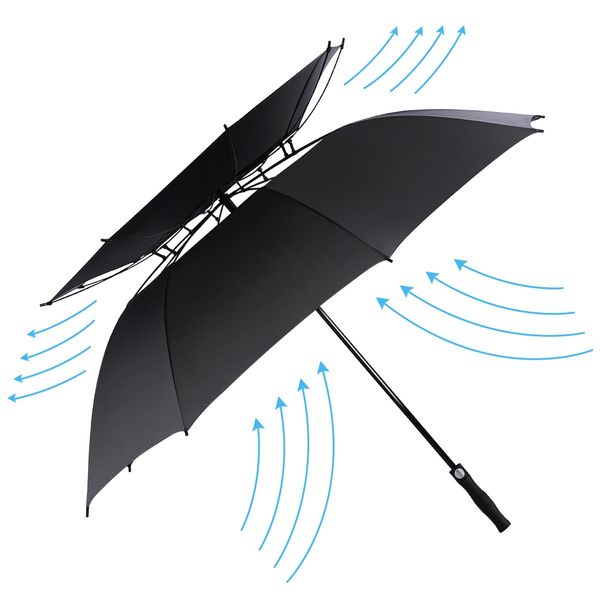 large umbrella injection technics fiberglass golf umbrella shaft double-canopy windproof waterproof automatic open
large umbrella injection technics fiberglass golf umbrella shaft double-canopy windproof waterproof automatic open