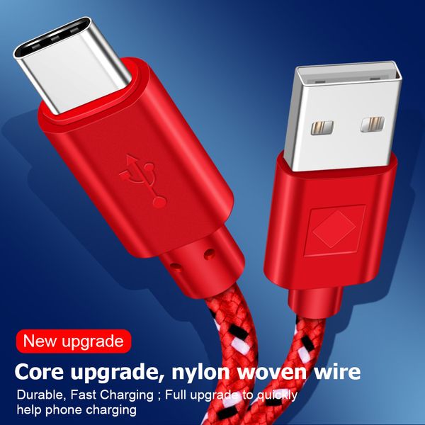 usb type c cable 1m 2m 3m nylon braided fast charging data type c for samsung galaxy s20 s8 s9 xiaomi mi5c mi6 usb-c cable
usb type c cable 1m 2m 3m nylon braided fast charging data type c for samsung galaxy s20 s8 s9 xiaomi mi5c mi6 usb-c cable
