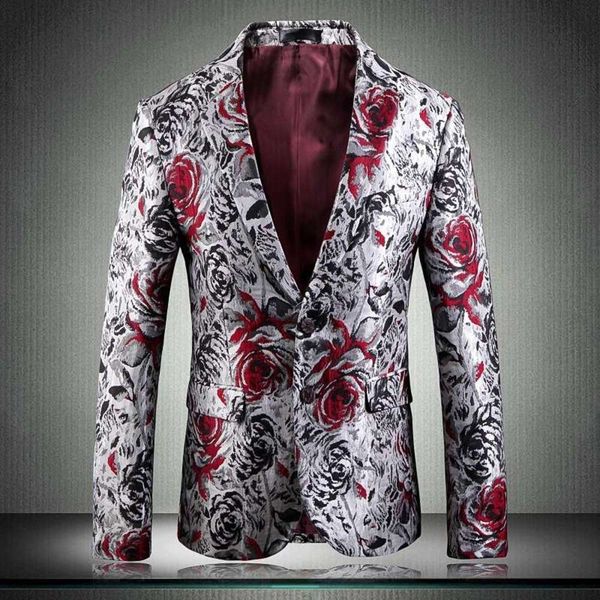 dress wedding men's flower large black suit man, White;black 
dress wedding men's flower large black suit man, White;black