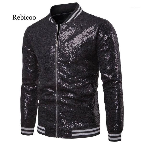 men shiny blazers gold sequin glitter suit jackets male nightclub one button suit blazer dj stage blazers1, White;black
men shiny blazers gold sequin glitter suit jackets male nightclub one button suit blazer dj stage blazers1, White;black