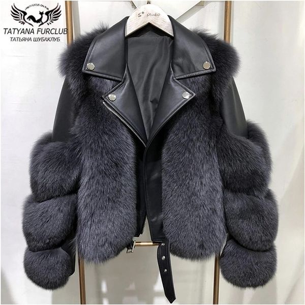 winter fashion women real fox fur coats with genuine sheepskin leather whole skin natural fox fur jacket luxury outwear 2020 new 201124, Black
winter fashion women real fox fur coats with genuine sheepskin leather whole skin natural fox fur jacket luxury outwear 2020 new 201124, Black