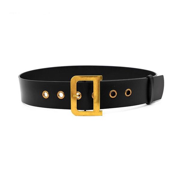 100% genuine leather belts gold metal d buckle belt women girls retro vintage black white red large belt for jeans accessories y200501, Black;brown
100% genuine leather belts gold metal d buckle belt women girls retro vintage black white red large belt for jeans accessories y200501, Black;brown