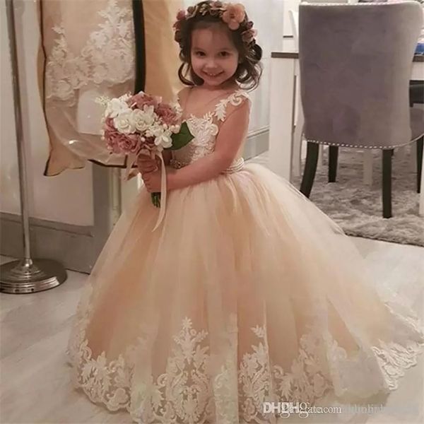 new champagne flower girl dresses for wedding custom made new arrival pageant dress sleeveless communion dresses, White;blue
new champagne flower girl dresses for wedding custom made new arrival pageant dress sleeveless communion dresses, White;blue