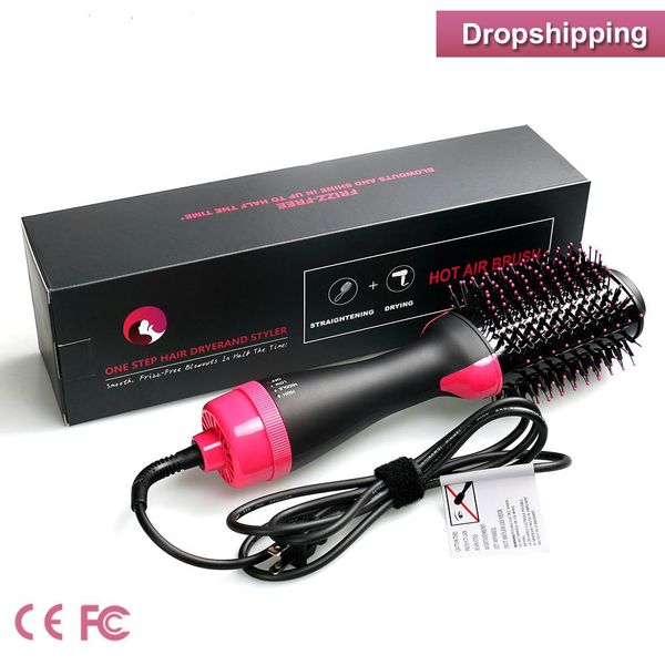 2 in 1 one step dryer air brush straightener comb curling brush styling tools designer
2 in 1 one step dryer air brush straightener comb curling brush styling tools designer