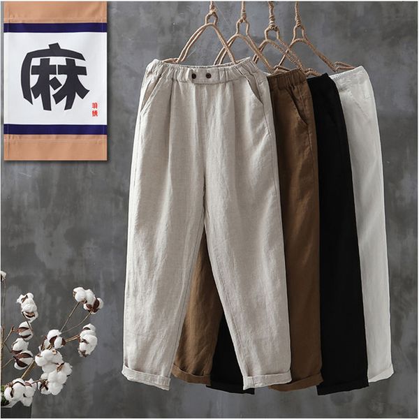 women's ankle length autumn thin cotton line trousers harem elastic waist pants girls loose streetwear s-2xl 1020, Black;white
women's ankle length autumn thin cotton line trousers harem elastic waist pants girls loose streetwear s-2xl 1020, Black;white
