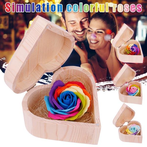 decorative flowers & wreaths heart shaped wooden box soap flower jewelry handmade immortal for birthday anniversary hks991
decorative flowers & wreaths heart shaped wooden box soap flower jewelry handmade immortal for birthday anniversary hks991