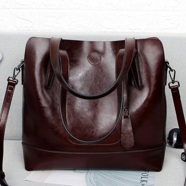 fashion shopping style women's bucket handbag genuine oil wax cow leather shoulder messenger cowhide teenager bags
fashion shopping style women's bucket handbag genuine oil wax cow leather shoulder messenger cowhide teenager bags