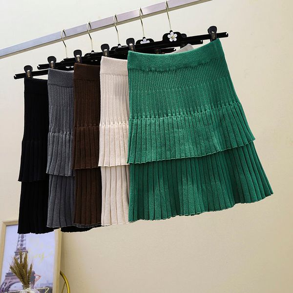 2021 new a-line mini-shirt thick autumn nightgown female skirt short sweater c10 4iu1, Black
2021 new a-line mini-shirt thick autumn nightgown female skirt short sweater c10 4iu1, Black