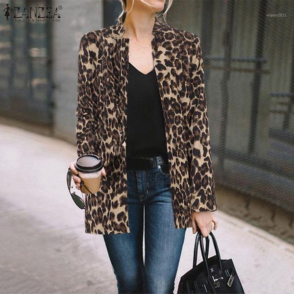 women's jackets zanzea plus size women corduroy thicken coats 2021 fashion leopard printed stand collar bussiness outwear chaqueta muje, Black;brown
women's jackets zanzea plus size women corduroy thicken coats 2021 fashion leopard printed stand collar bussiness outwear chaqueta muje, Black;brown